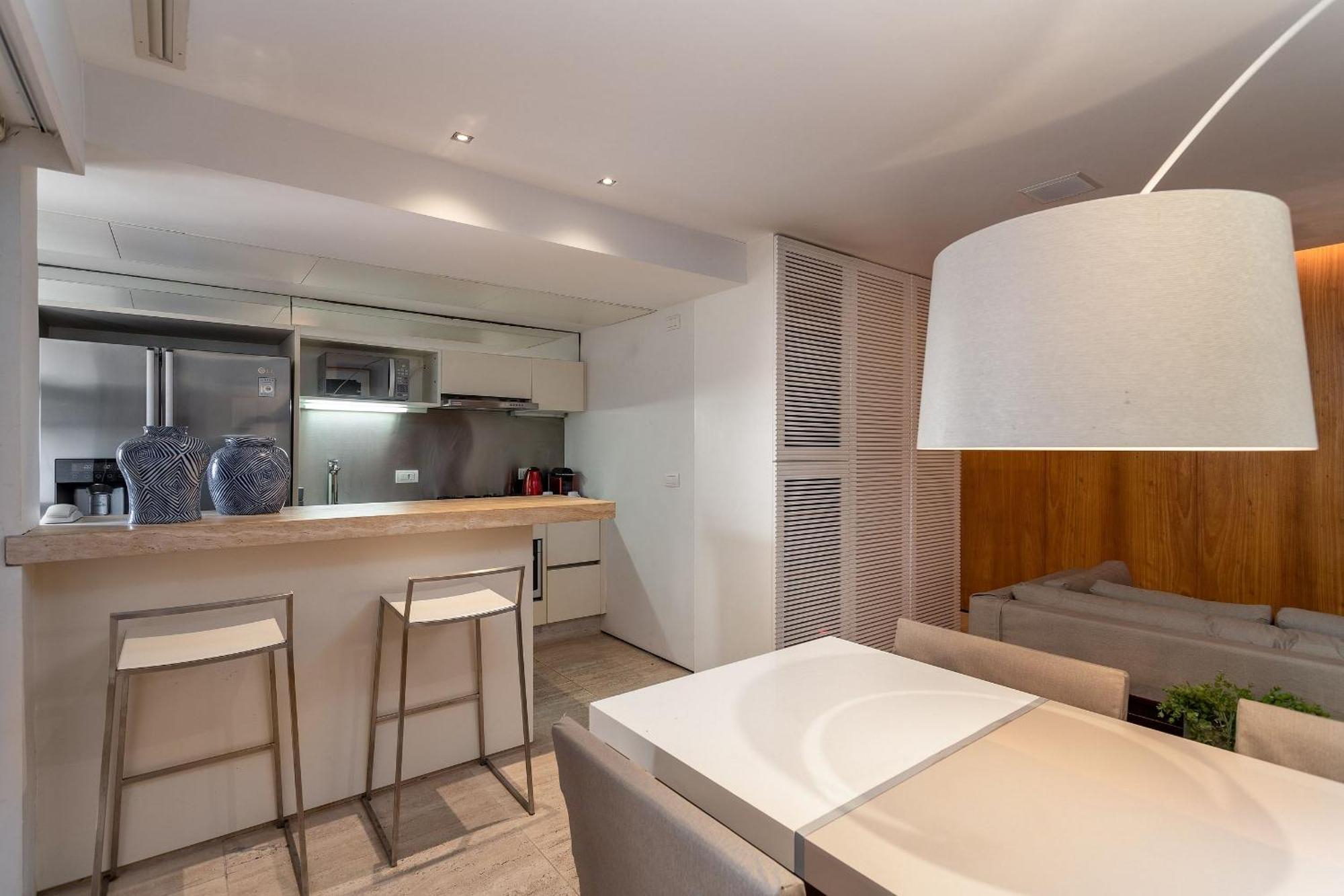 Apartamento Moderno em Prédio à Beira-mar na Praia de Ipanema Rio de Janeiro Exterior foto